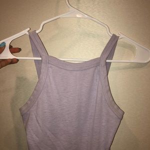 Purple tank from garage